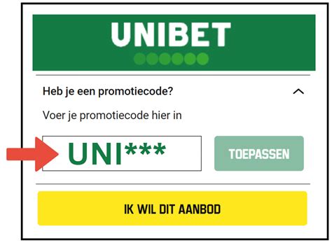 unibet promotiecode